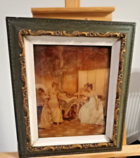 Antique chrystoleum painting for sale  DONCASTER