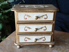 jewelry case wood drawer 3 for sale  Madison