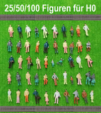 Modelleisenbahn Figuren Reisende 1:87 H0 Figuren bemalt gemischt HO Figures Neu gebraucht kaufen  DO-Aplerbeck