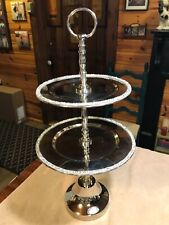 Pedestal tier silverplate for sale  Ehrhardt