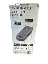 Ambiano Churro Maker Black Non Stick 4 Churros Rotary System Non Slip Brand New for sale  Shipping to South Africa