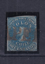 Chile 1861 columbus usato  Vilminore Di Scalve