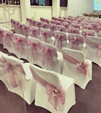 Wedding chair covers for sale  WELLINGBOROUGH