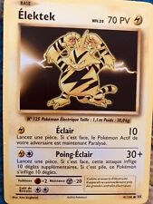 Carte pokémon élektek d'occasion  Mantes-la-Ville