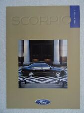 Ford scorpio brochure for sale  BOURNEMOUTH