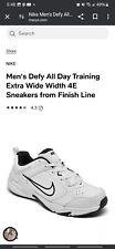 Used, Size 14 - Nike Defy All Day Extra Wide White Black - Description  for sale  Shipping to South Africa