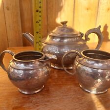 Vintage pewter tea for sale  WHITLEY BAY