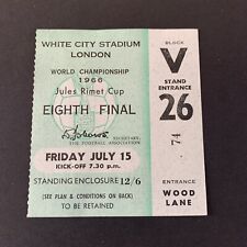 1966 cup ticket for sale  LOUGHTON