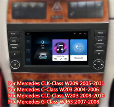 Unidad de cabeza de radio estéreo Android 11.0 de 7" para Mercedes Clase CLK W209 Clase C W203 segunda mano  Embacar hacia Spain