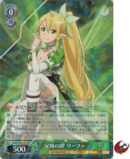 Weiss Schwarz card SAO/S100-025 RR Leafa Sword Art Online for sale  Shipping to South Africa