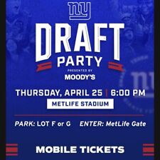 Tix giants 2024 for sale  New Milford