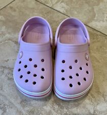 Girls pink crocband for sale  SWINDON