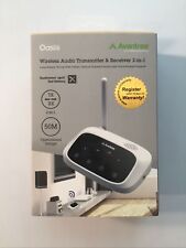 Used, Avantree Oasis Wireless Audio Transmitter & Receiver 2in1 Model: BTTC-500-W-US for sale  Shipping to South Africa