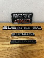 Subaru brat emblems for sale  Kalamazoo