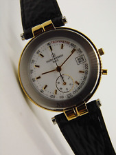 MICHEL HERBELIN RARE 90'S NEWPORT 14455 S/STEEL - ETA 16J QUARTZ MVMT TACHYMETRE, used for sale  Shipping to South Africa