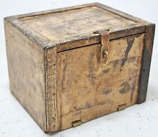 Antique Wooden Drawers Jewellery Box Original Old Hand Crafted Very Fine, used for sale  Shipping to South Africa