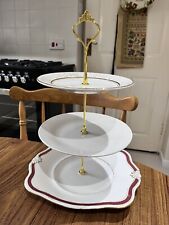 Layer tiered plates for sale  WITHAM