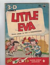 Quadrinhos Little Eva 3d Vol 1 #1 St John 1953 sem óculos muito bom estado    comprar usado  Enviando para Brazil