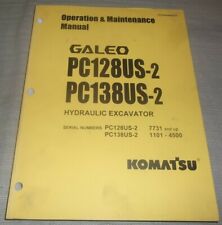 Komatsu pc128us pc138uslc for sale  Union