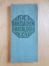 Ganzsachen katalog 1921 gebraucht kaufen  Fürstenwalde/Spree