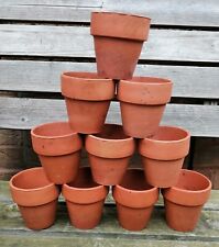 10 Old Vintage Terracotta Plant Pots for sale  BOGNOR REGIS
