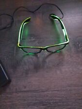 Cyberpunk led brille gebraucht kaufen  Berlin