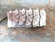 Cats silver plated for sale  Sonora
