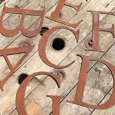 Large rusty letters for sale  KING'S LYNN
