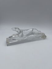 Baccarat greyhound sculpture d'occasion  Expédié en Belgium