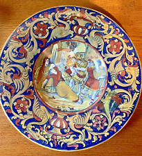 Grande piatto maiolica usato  Viterbo