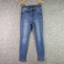 Used, Decjuba Jeans Womens 8 Blue Denim Mid Rise Zip Fly Casual Pocket Skinny 5573 for sale  Shipping to South Africa