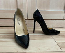 Used, Highest Heel black patent 5" stiletto heel courts. Brand New. US 8 / UK 6 for sale  Shipping to South Africa