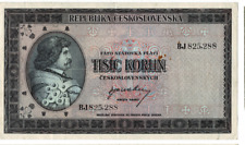 Banknote republika ceskosloven gebraucht kaufen  Altenburg