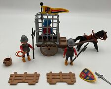 Playmobil 3674 Vintage Knights with Prison Cart, complete & excellent condition. for sale  Shipping to South Africa