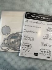 Stampin peaceful moments for sale  DARLINGTON