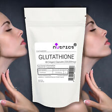 Nutrics® GLUTATIONA 320.000mcg cápsulas veganas clareamento da pele antienvelhecimento, usado comprar usado  Enviando para Brazil