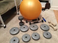 Weights exercise ball for sale  ALTRINCHAM