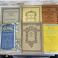 six piano music books for sale  Windermere