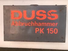 Duss 150 abbruchhammer gebraucht kaufen  Wasungen