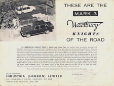 Wartburg knight mark for sale  UK