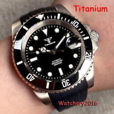 Usado, Relógio masculino Tandorio titânio 40mm 20ATM mostrador preto NH35A automático vidro de safira comprar usado  Enviando para Brazil