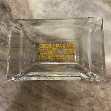 Vintage glass ashtray for sale  Shipping to Ireland