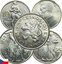 Tschechoslowakei gedenkmünzen gebraucht kaufen  Großheubach