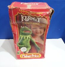 Marioneta de mano vintage 1978 Muppets Kermit The Frog #860 Fisher Price Jim Henson segunda mano  Embacar hacia Mexico