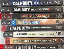 Lote de 8 jogos para Sony PlayStation 3 PS3 com The Shoot, Call of Duty Ghosts e mais comprar usado  Enviando para Brazil