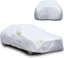 Heavy Duty Car Cover Waterproof Breathable Right Side Zipper Design Full Cover for sale  Shipping to South Africa