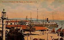 Usado, Envío en puerto: muelles, cobertizos, barcos en puerto en San Juan, Puerto Rico. Pre-20. segunda mano  Embacar hacia Argentina