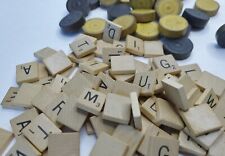 Wooden scrabble tiles for sale  Shipping to Ireland