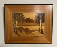 Vtg marquetry inlaid for sale  Porter Ranch