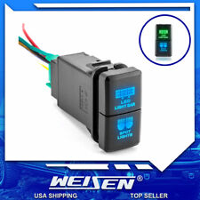 Usado, Interruptor de botão duplo WEIS (barra de luz + luz de ponto) para Toyota Tacoma 2005-2011 comprar usado  Enviando para Brazil